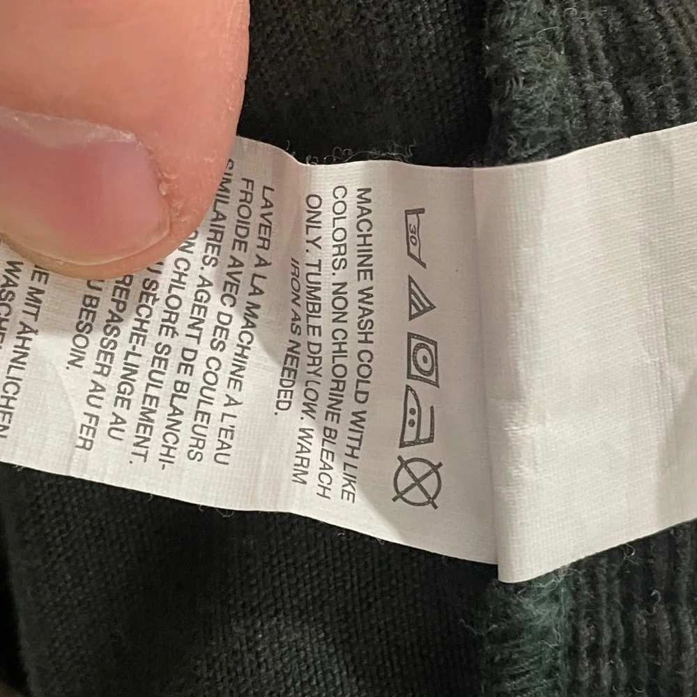 J Crew 770 Corduroy Pants Deep‎ Green Slim Fit Mens Size 29x32